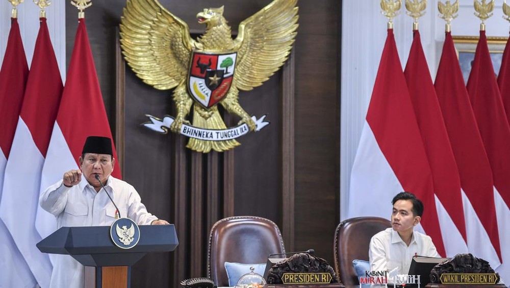 Evaluasi Setahun: Prabowo Paparkan Hasil Kabinet